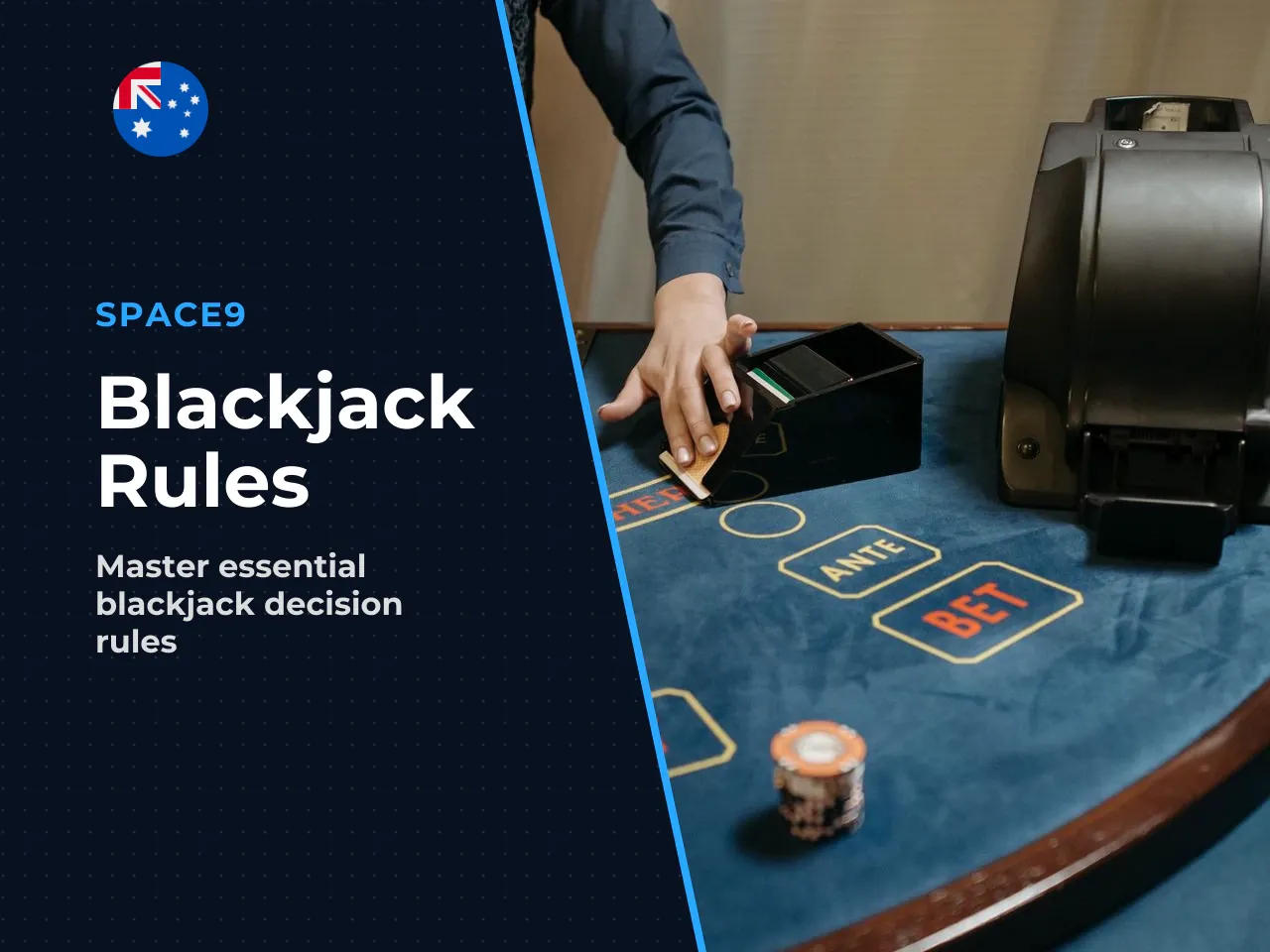 The core player decisions. Hit. Take