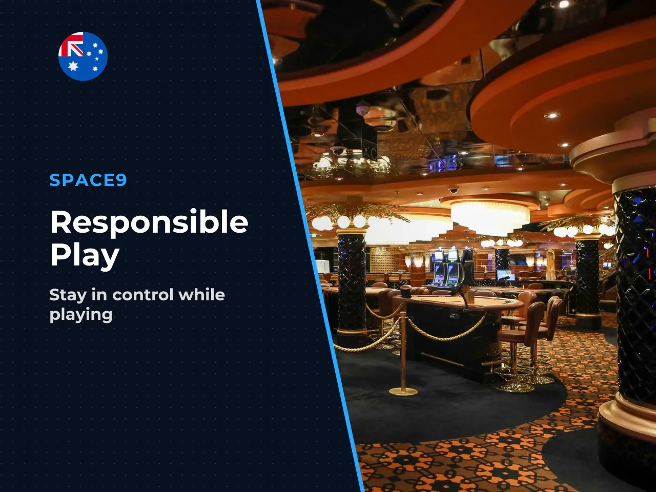 Responsible gambling checklist. - Set a