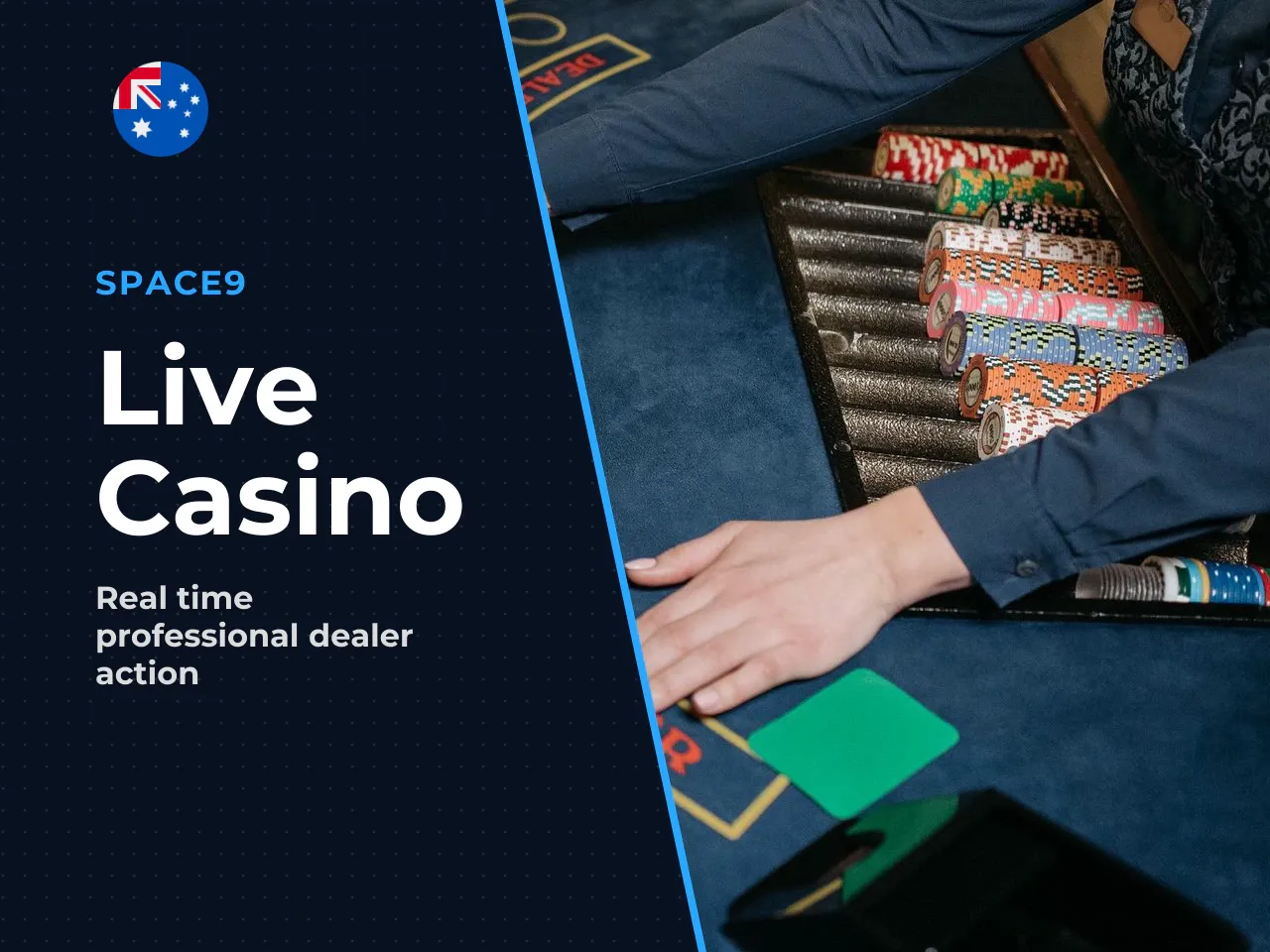 Live casino games and game providers