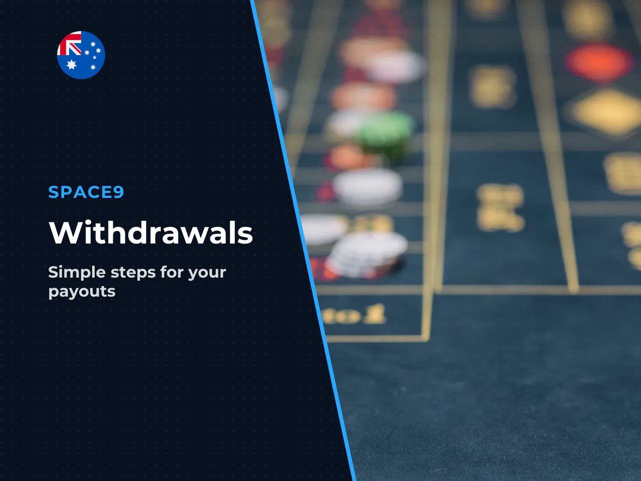 Withdrawal limits at Space9 shift with