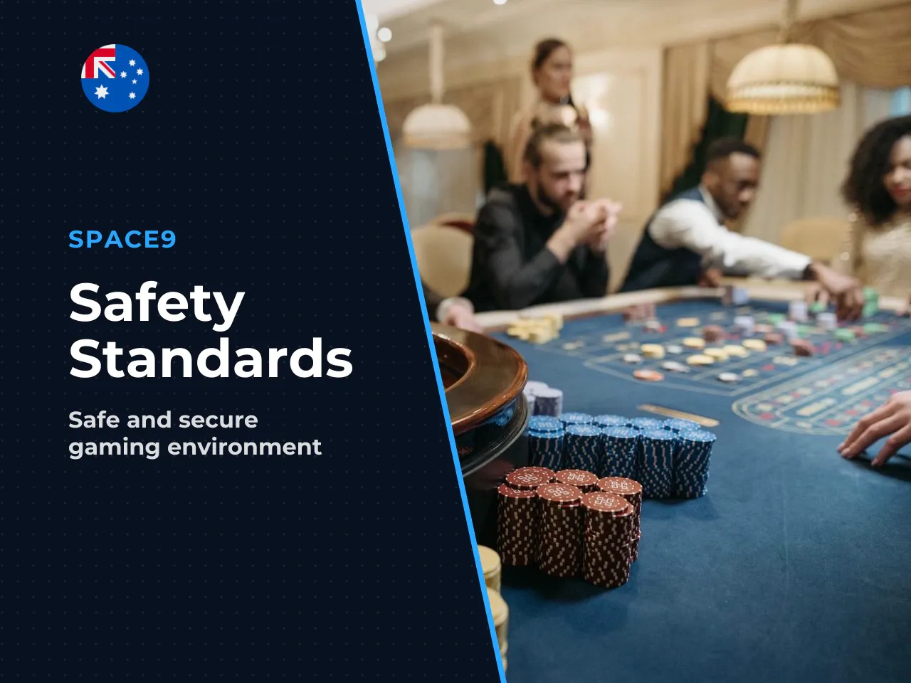 Security, fair gaming, support and responsible